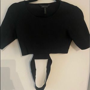 BCBG Max Azria Bodycon crop top